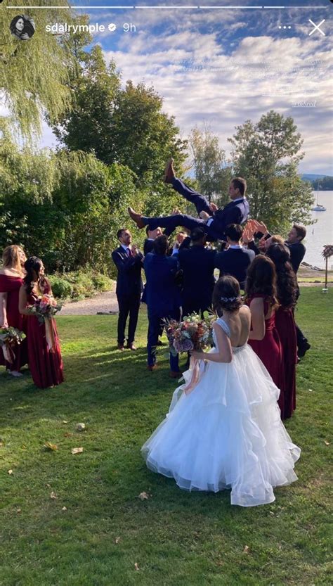 LOOK: Serena Dalrymple is now married .